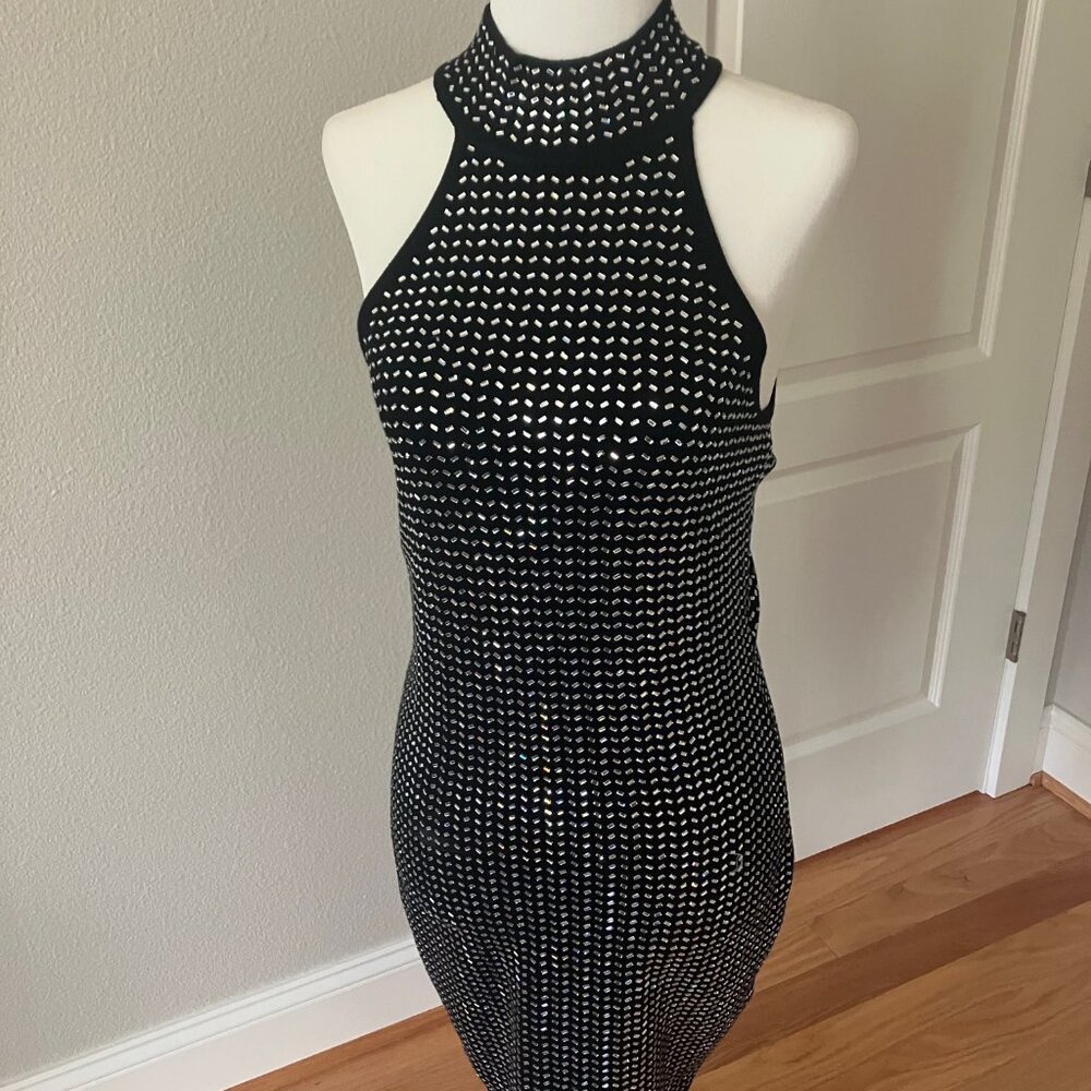 Guess Celeste Mirror Turtleneck Dress